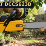 DEWALT DCCS623B pruning chainsaw — hero image