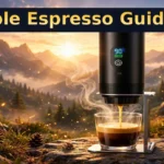 Best Portable Espresso Makers in 2026: 5 Honest Picks for Travel, Camping and Your Car Best portable espresso maker brewing at a mountain campsite at sunrise