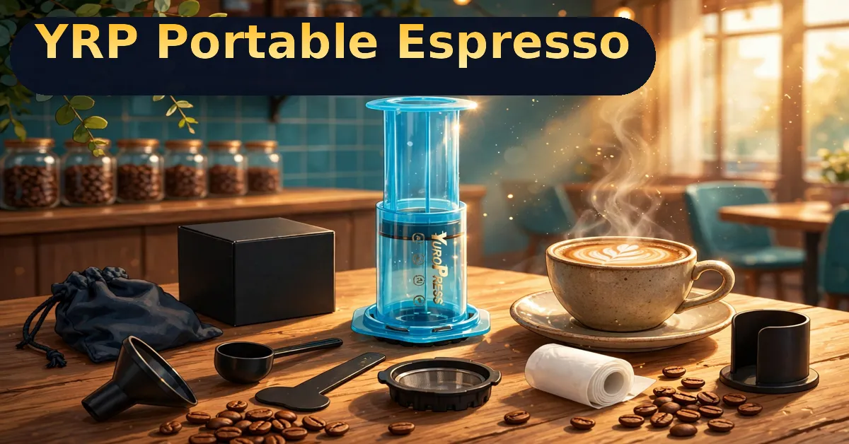 YRP YuroPress budget portable espresso maker plunger press reviewed in full by ZoxDeal