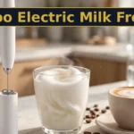 Bincoo Electric Milk Frother Review: Is This $30.58 Handheld Frother Worth It? (Honest) electric milk frother review — Bincoo handheld frother with frothed milk and cappuccino