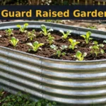 Land Guard galvanized raised garden bed review - oval 4x2x1 ft kit in a garden