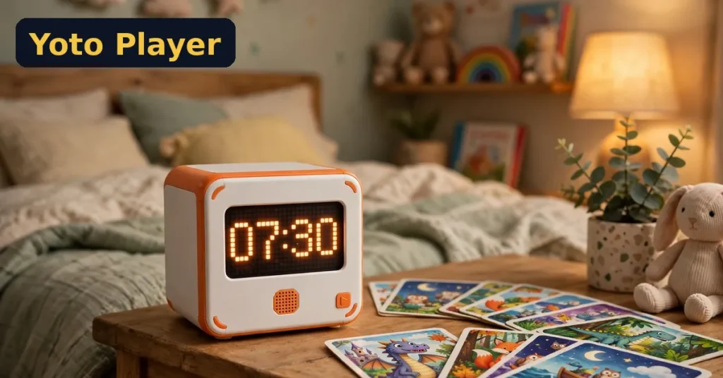 Yoto Player review — screen-free kids audio player with Yoto cards
